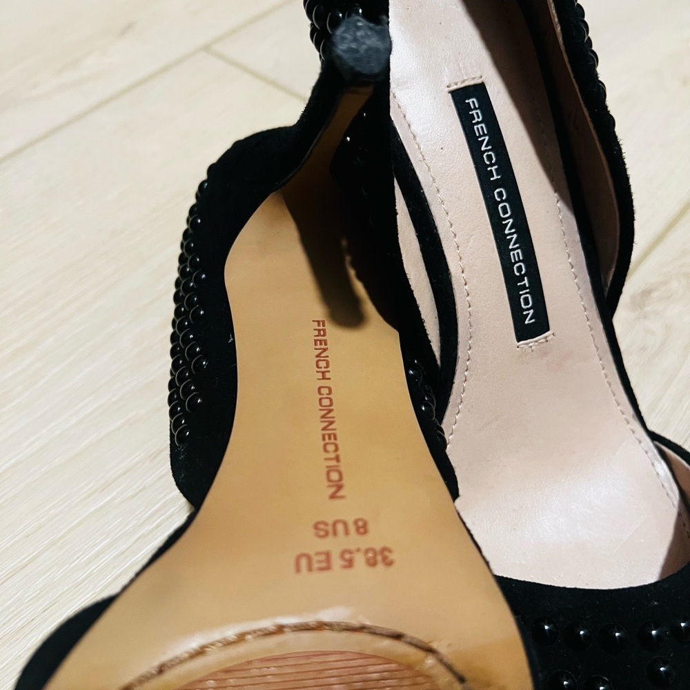 French Connection Ellis Studded D’Orsay Dress Pumps
